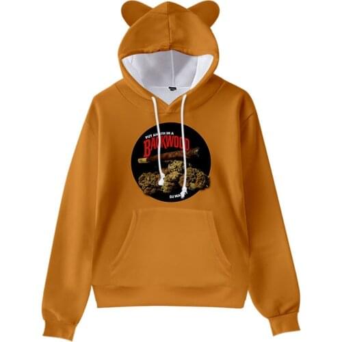 2 To 14 Years Kids Hoodie Funny Foods Backwoods Honey Berry Cat Ears Sweatshirt Hoodies Boys Girl Casual Jacket Children Clothes