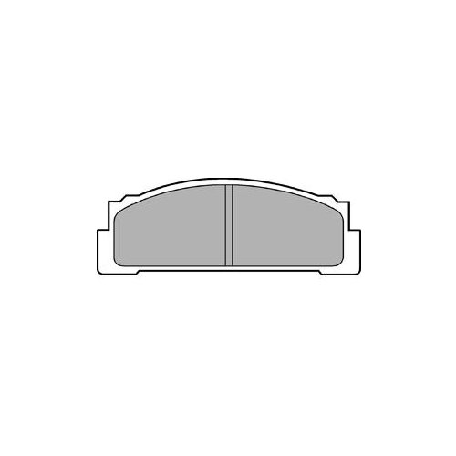 FRONT BRAKE BALATASI M124 M131 0000792698 DELPHI LP30