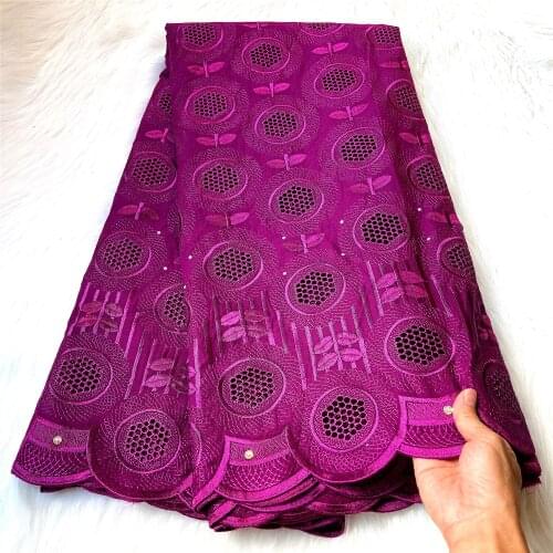 Swiss Voile Lace In Switzerland African Polish Lace Fabric For Wedding 5yards Swiss Lace Fabric Soft 100% Cotton TL16 (1)