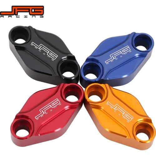 Motorcycle ATV Parking Brake Block Off Plate For TRX450R Raptor 125 250 350 660 700 YFZ450 Banshee 350 LTZ400 LTR450 KFX400