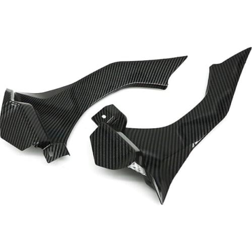 Carbon Fiber Plastic Dash Air Intake Ram Cover Fairing Cowl For Yamaha YZFR1 YZFR1S 2015 2016 2017 2018 2019 YZF R1 R1S