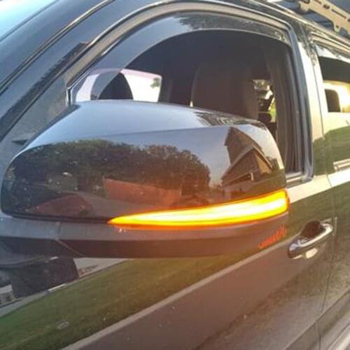 For Toyota RAV4 2019-2021, Tacoma 2016-2021, Highlander 2020 2021 Rear View Mirror Indicator LED Turn Signal Lights Strips Kit