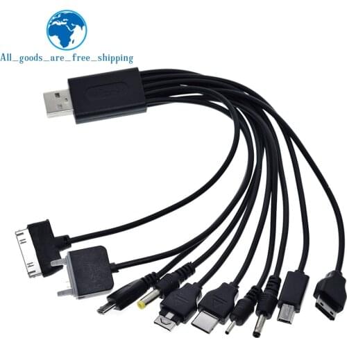 10 In 1 Universal Portable Lightweight Multi Functions USB Charge Charging Cable Fast Charging Compatible with Most Brand Phones