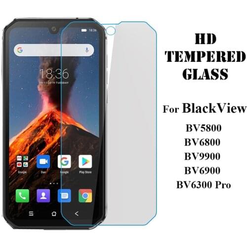For BlackView BV5800 BV6800 BV9900 BV6900 BV6300 Pro 9H Clear Tempered Glass Screen Protector Full Coverage Protective Film