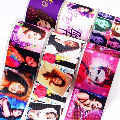3 Inch 50 yard Roll Cartoon Printed Grosgrain Ribbon Dif Craft Supplier 20704