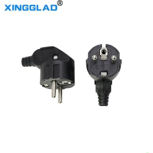 Eu AC Power Adapter Socket 16A 250V Connector Cable Electrical Plug Male Converter Adaptor Detachable Plug