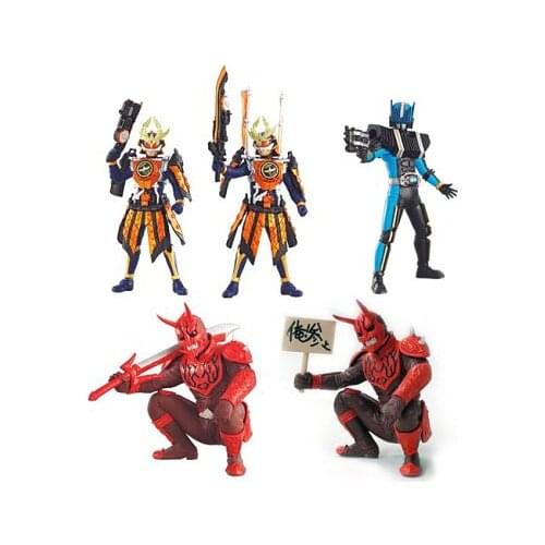 Bandai HDM Unparalleled Candy Toys Kamen Rider Den-o DECADE W GaimKachidoki Arms JOKER Anime Toy Model