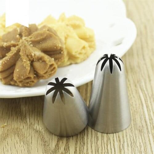 Large Size Cream Nozzle Decorating Tip Icing Nozzle Cake & Baking Tools Cookie Nozzles Cake Fondant Decorating Mold Bakeware