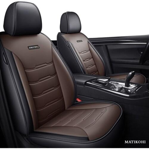 MATIKOHI leather car seat cover For hyundai sonata Elantra getz ioniq i10 santa fe solaris tucson creta ix25 ix35 i55 car seats
