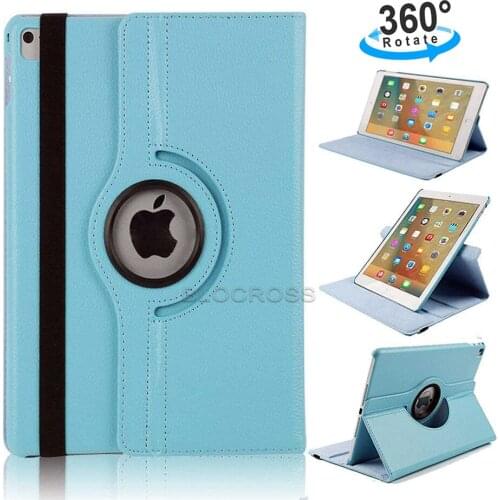 For iPad Pro 12.9 2021 2020 Case 360 Degrees Rotating PU Leather Cover for Apple iPad Pro 12.9 Stand Holder Smart Tablet Cases