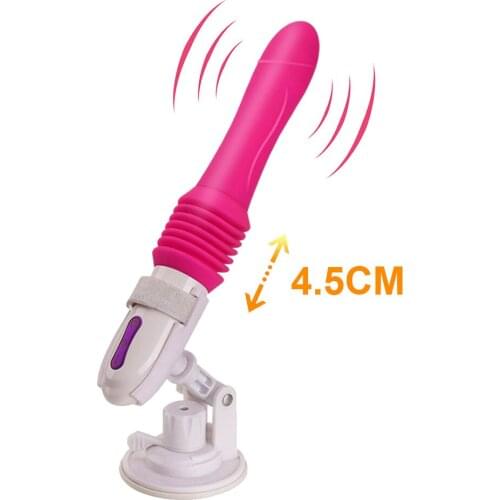 EXVOID Telescopic Vibrator Dildo Vibrator Sex Machine G-spot Massager Sex Toys for Women Female Masturbation Adult Products