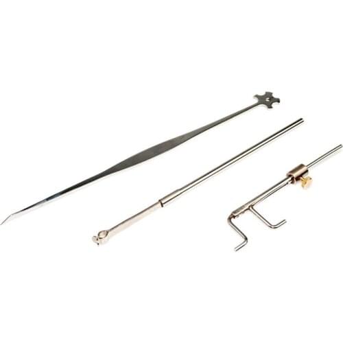 Violin Luthier Tools Sound Post Gauge Measurer Retriever Clip Set Violin Parts & Accessories Silvery