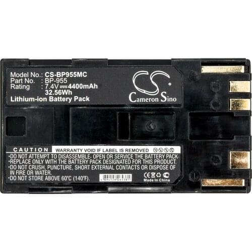 Cameron Sino 4400mAh/5200 Battery BP-955 for Canon GL2, XF100, XF105, XF300, XF305, XH A1, XL1,XL1S,XL2,XM2