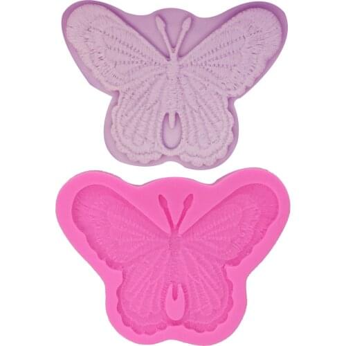 M0353 Butterfly Shaped Fondant Cake Mould Bakeware Baking Cooking Tools Sugar Cookie Jelly Pudding Decor silicone mould