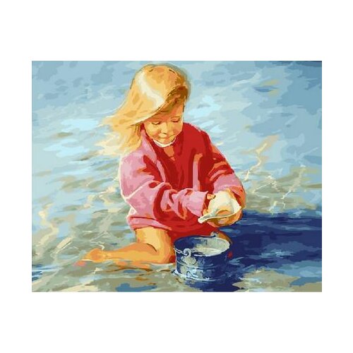 The girl of the sea Set for drawing by numbers art figure pictures for living room home decor