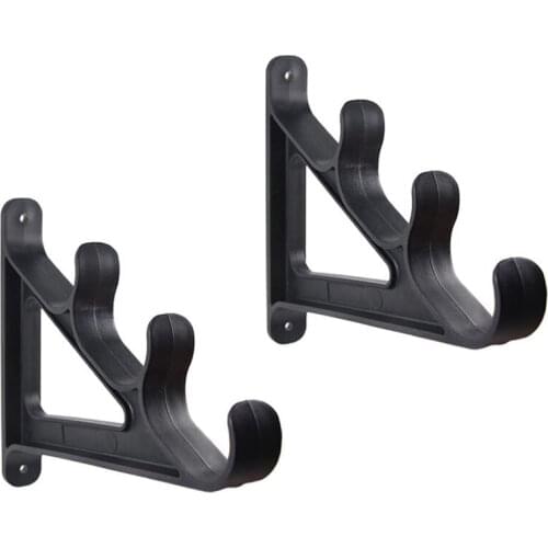 2 Pieces Fishing Rod Wall Rack Horizontal Mount Ceiling Wall Space Saver Organizer For