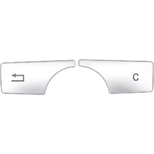 NewCar Multimedia Button Trim Cover Decoration Sticker for Mercedes Benz C E Class W204 CLS GLK C180 E260 2007-2017