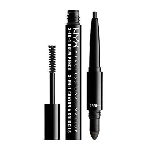 NYX 3-In-1 Brow Pencil - Charcoal