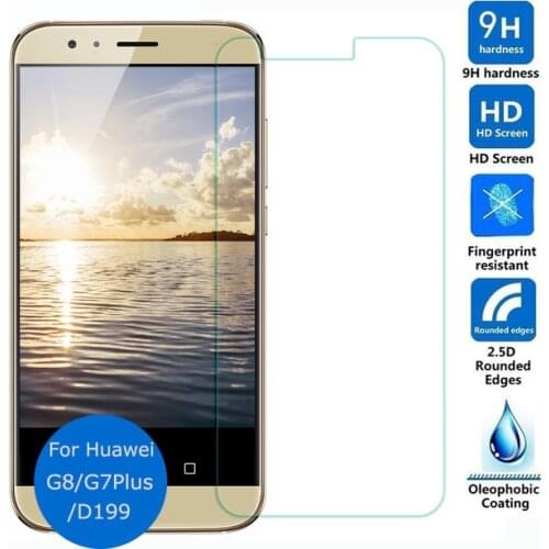 Tempered Glass For Huawei G8 Screen Protector Toughened protective film For RIO-L01 RIO-L02 RIO-L03 glass