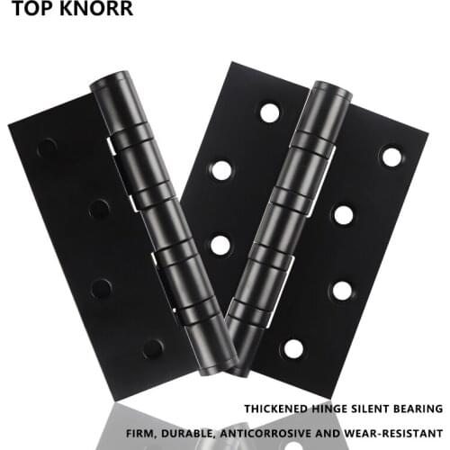 1 piece 4-inch stainless steel 304 flat hinge mute bearing hinge thickened hinge hinge hinge