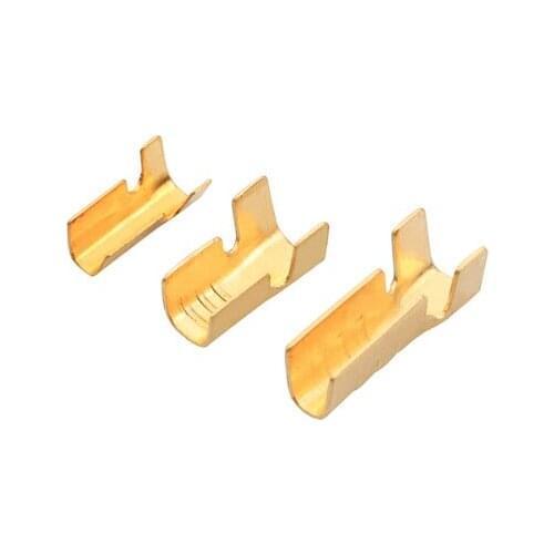 100pcs/lot 452 U-shaped terminal tab cold inserts connectors connector cable wire lug