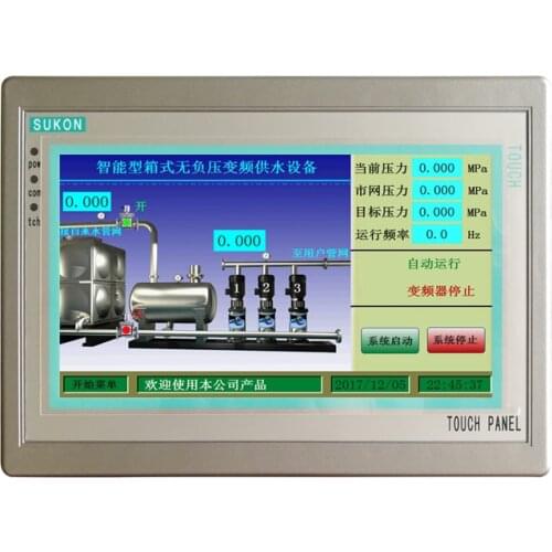 7-inch CAN Bus BMS Touch Screen Man-machine Interface Supports CAN-bus Communication J1939 Protocol Vehicle Display