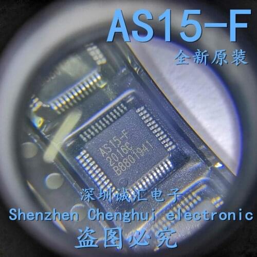 Free Shipping 100pcs AS15-F AS15 AS15F QFP48 LCD Chip IC 100% NEW ORIGINAL