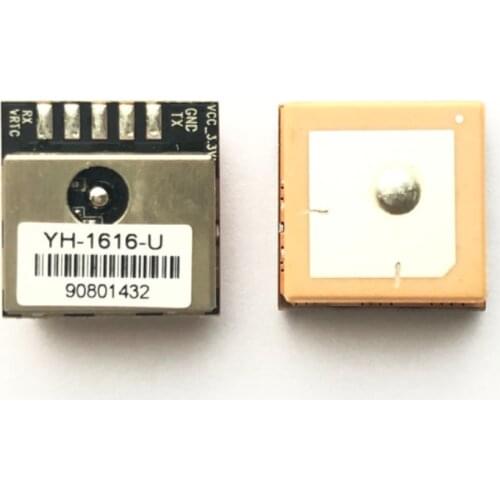 Vehicle Personal Positioning Monitoring G-Mouse mini size module 16*16 GPS UBX Chip With Integrated antenna GPS module YH1616-U