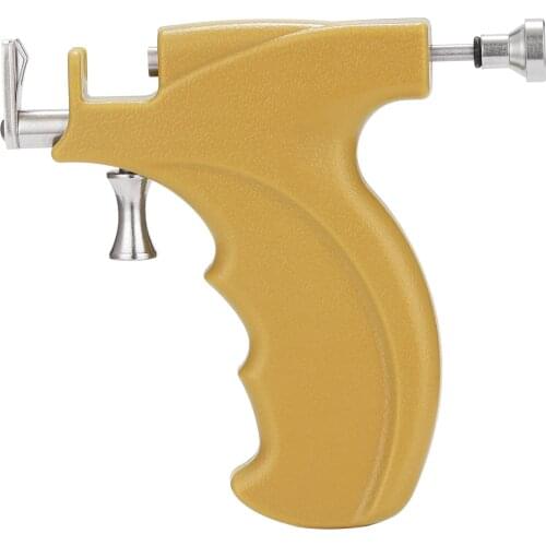 Stainless Steel Ears Piercing Tool Kit Professional Painless Ear Nose Piercing Machine with Ears Studs Tools