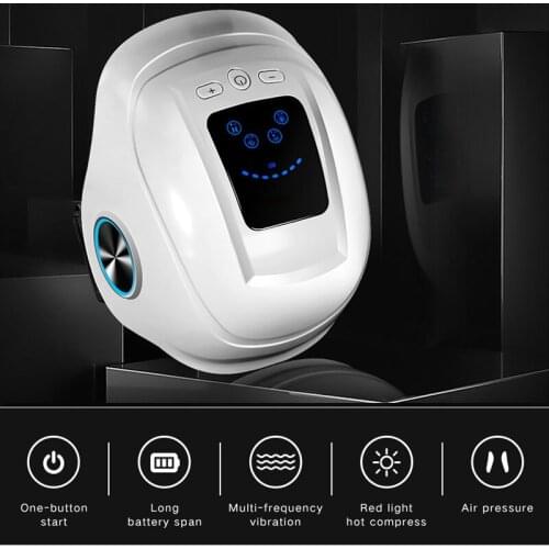 Knee Massager,Magnetic Vibration Heating Joint Physiotherapy,Electric Massage Pain Relief,Rehabilitation Equipment