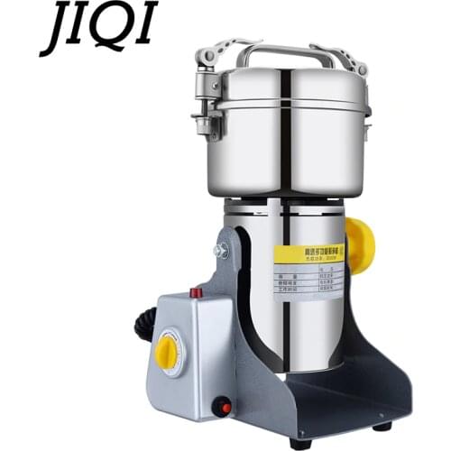 JIQI 3000W Martensitic stainless steel grinder Household Electric grain mill machine ultrafine grinding machine Powder maker