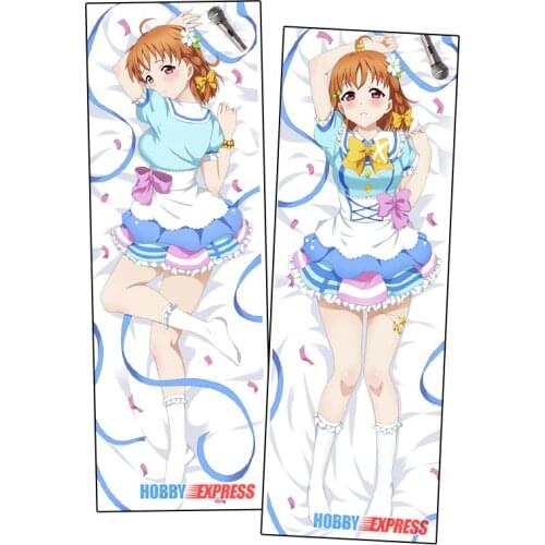 Hobby Express Anime Dakimakura Japanese Otaku Waifu Hugging Body Pillow Cover Chika Takami Love Live 21142