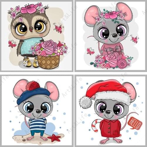 Cute Mouse Strigiforme Scrapbooking New 2021 Metal Stencils for Steel Cutting Dies Scrapbooking Layering Die Stencils Clever Boy