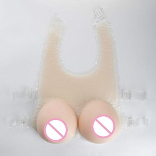 New New Top 800g To 1400g Silicone False Fake Breast Boob Forms Enhancer Bra Insert Mastectomy Crossdress Transvestite User