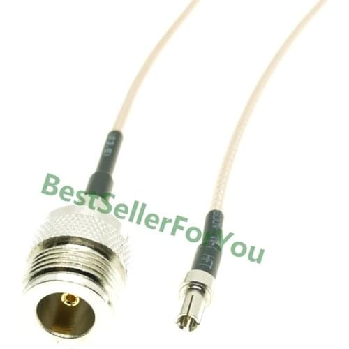 RG316 N Type Female NO Bulkhead To TS9 Male Straight Low Loss RF Coax HUAWEI/ZTE 3G/4G Modem
