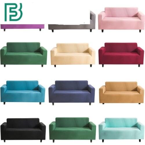 Polyester Modern Brief Slipcovers Suitable For Four Seasons For Living Room Furniture Protector Elastic Couch Covers Almofadas