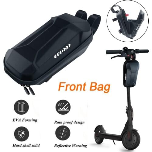 Scooter Storage Bag 3L Scooter Handlebar Bag Scooter Front Hanging Bag Waterproof EVA for Xiaomi M365 Carrying Repair Tools