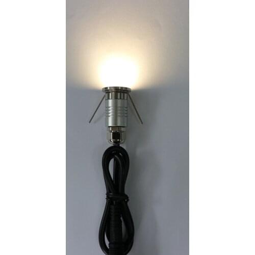 ONDENN LED Mini Underground Light 1W DC12V Deck Step Lamp Recessed Stair Paitio In-ground Garden 1W Spotlight Waterproof IP67