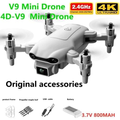 V9 Mini Drone Original Accessories 3.7V 800Mah Battery Propeller Blade USB Charging Line For 4D-V9 Quadcopter Spare Parts