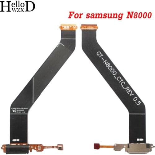 Factoy Price Top Quality Charger Port USB Charging Dock Connector Flex Cable For Samsung Galaxy Note 10.1 GT-N8000 N8010