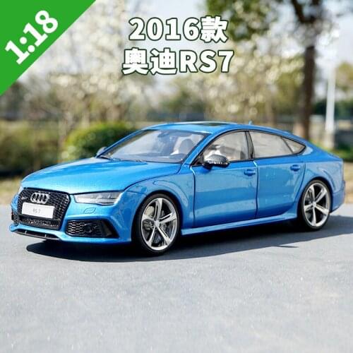 1:18 High Meticulous AUDI 2016 RS7 Sportback Alloy Model Car Static Metal Model Vehicles With Original Box