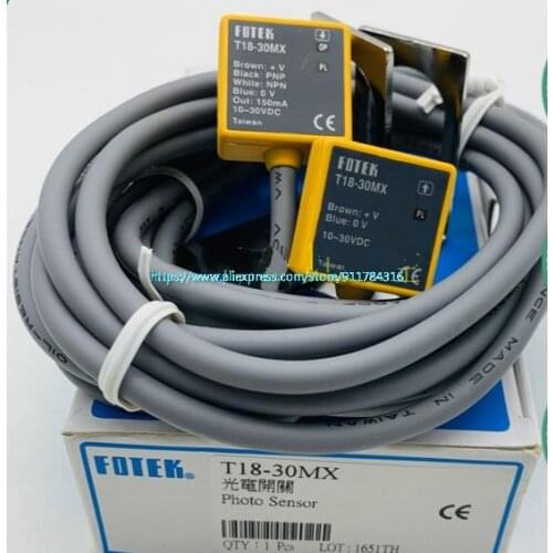 100% new original T18-30MX Fotek M18 ultra-short round-type photoelectric sensor