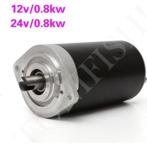 12V 24V 48V electric forklift truck hydraulic oil pump power unit DC motor 800W