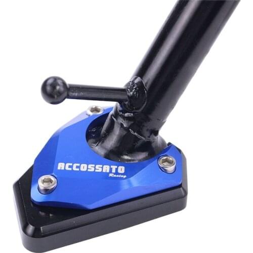 Motorcycle Accessories Kickstand Side Stand Extension Foot Pad Support For 400GT,GT650Adv R1250GS Adventure R1200 GS LC