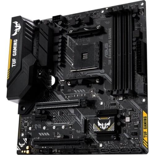 AMD R5 2600 3.6 GHz 6 Core 12 Thread CPU Process Asus B450M-P Gaming Motherboard Socket AM4 DDR4 For Gaming Desktop