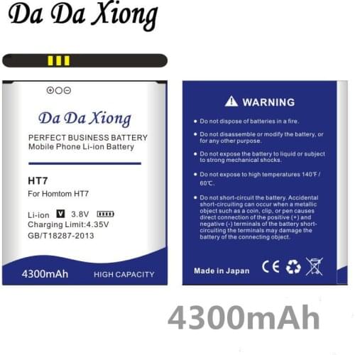 Da Da Xiong 4300mAh HT7 Battery for Homtom HT7 Battery for Homtom HT7 PRO
