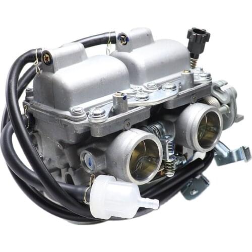 26mm Big Bore Twin Carburetor PD26J For Motorcycle Scooter Moped ATV Go-Kart