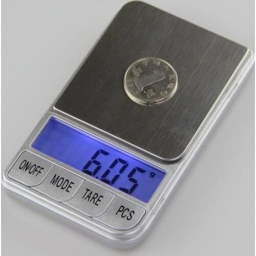 2000g x 0.1g Pocket Electronic Digital Jewelry Scales 2kg Kitchen Food Weighing Scales LCD Display Balance Weight Scale