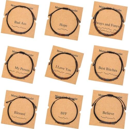 KEEOOK Black Bracelets