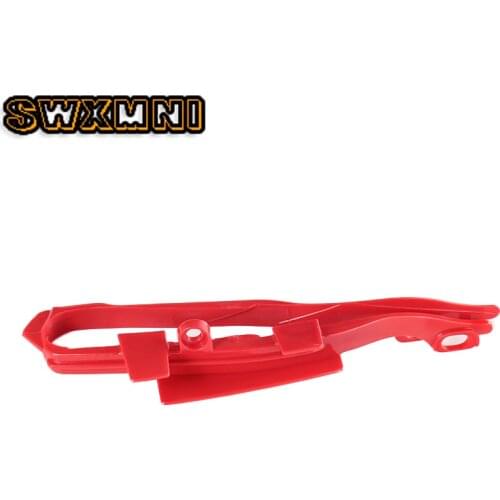 Off Road Motorcycle Chain Slider Guide Plastic Fork Protective Adhesive For HONDA CR125R CR250R CRF250R CRF250X CRF450R CRF450X